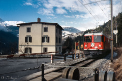 Ge 4/4 II 616 "Filisur" bei Filisur 26.02.1994 (gescanntes Dia)